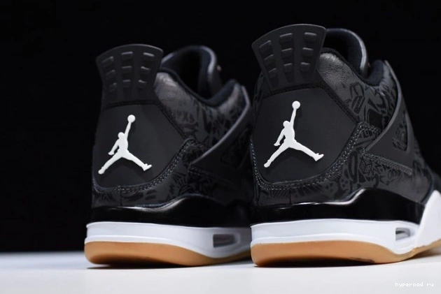 CI1184-001 Jordan 4 Laser Black Air Retro 0709